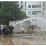 水退人进  永顺干群积极开展雨后清扫工作