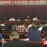 永顺县委两新工委2021年第一次工委（扩大）会议召开