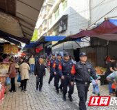 泸溪公安全天候巡逻助力高考