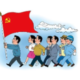 干部前面走 群众后面跟