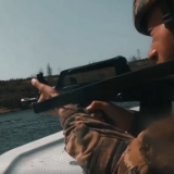 第一视角带你体验武警水上射击训练