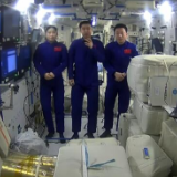 再会！中国空间站——神舟十四号航天员乘组撤离空间站泪目瞬间