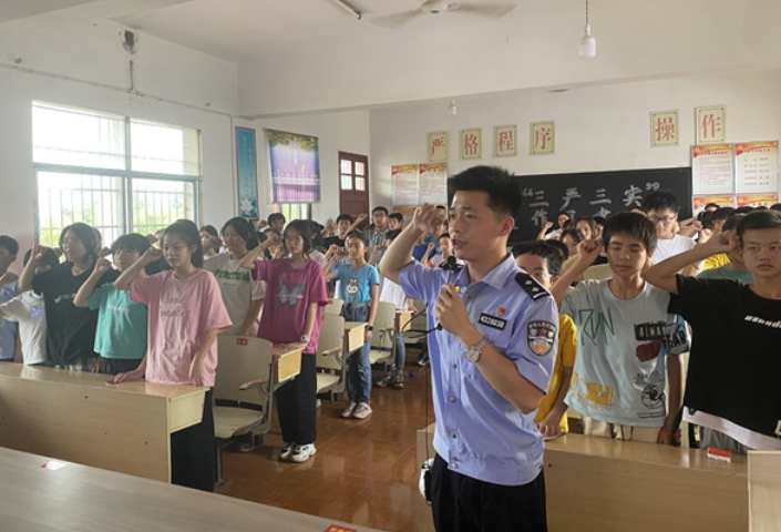 湘阴县湘滨镇大力开展禁毒宣传活动