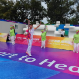 薪火相传 | 在家乡传递火炬感动得想哭 杭州男孩吴易昺誓要夺金