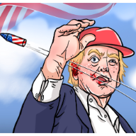 国际漫评丨特朗普遇刺，来自美国的子弹