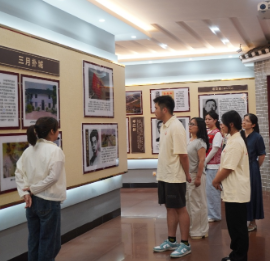 湖南涉外经济学院“湘亲乡爱”实践团赴平江开展红色文化研学实践