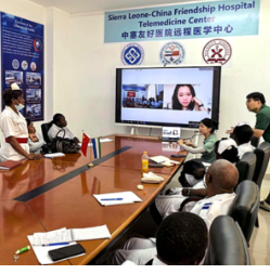 “云端”送技术，中国医疗队为塞拉利昂护理骨干开设“跨国实操课”