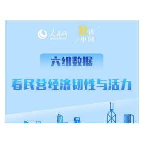 六组数据看民营经济韧性与活力