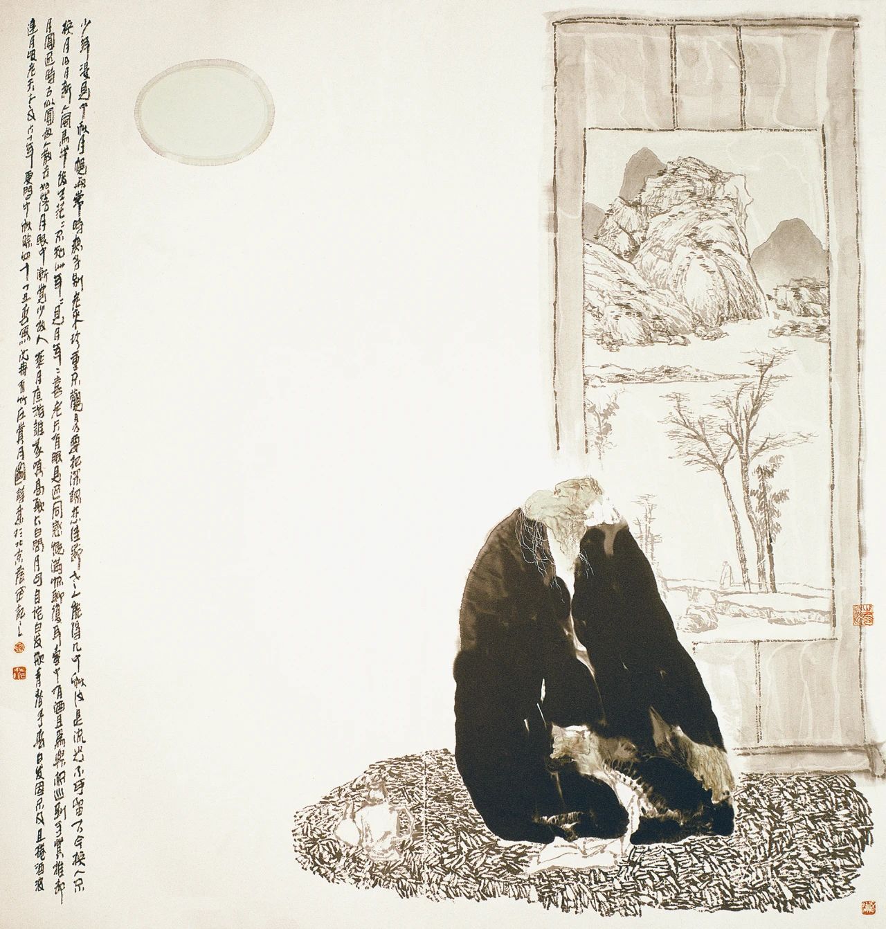 《沈周》 130×134cm 1997 年.jpg