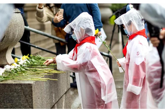 学党史传承红色基因 湖南省未成年人清明祭英烈活动在开福区举行