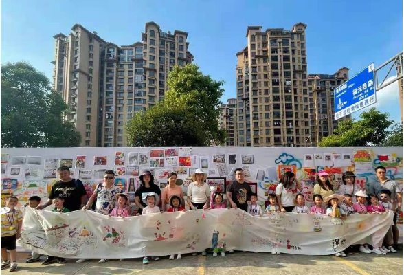 开福区福欣幼儿园举办“庆祝中国共产党建党100周年”主题亲子活动