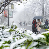 大雪来冲“敬业福”！长沙春节有点冷
