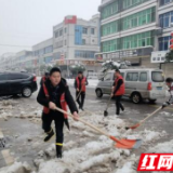 “雪里红”守候市民生活 冰雪中涌动动人“暖流”