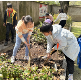 环境卫生齐清扫 文明实践在行动