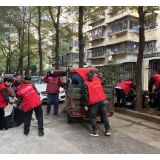 周末卫生大扫除 让居民幸福感“升级”