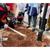 文明实践我行动 植树护绿正当时