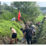 浏阳澄潭江：众志成城 共清水渠