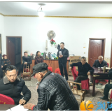 屋场夜话暖民心 政策宣讲入村户