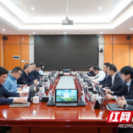 周健与安赛乐米塔尔中国创新中心、湖南钢铁集团客人会谈