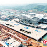 站房建设过半！长沙高铁西站巨型“杜鹃花”将绽放