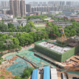 预计五月初封顶！湖南机电职业技术学院学生宿舍楼项目刷新建设“进度条”