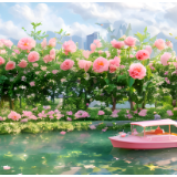 AI海报 | 触景生“花”·开福区