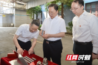 谭勇下沉督导含浦街道经济社会发展工作