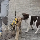 视频 | 幼虎被小狗“拿捏” 动物园上演“虎落平阳”