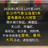 视频 | 雷电炸响，天色骤暗！长沙暴雨+7级大风已经在路上了