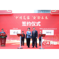 签约共建，优质项目落户中国黄金街