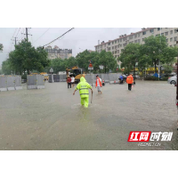 岳麓区应急管理局闻“汛”而动 彰显应急人担当