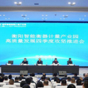 衡阳智能衡器计量产业园高质量发展四季度攻坚推进会召开