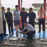省畜牧水产事务中心渔业发展部来衡调研渔业发展与水生生物资源保护工作