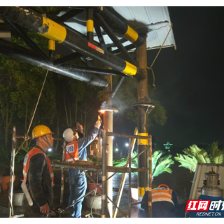 连夜奋战护古桥 争分夺秒保畅通 衡阳青草桥限高架抢修完成顺利通车