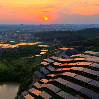 常宁:光伏发电 荒山变“金山”