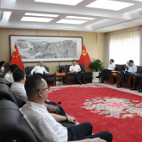 瞿海与中铁五局总经理刘晓辉一行座谈