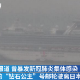 钻石公主号驶离日本，消毒完毕将重启航线