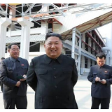 金正恩出席顺天磷肥工厂竣工仪式并剪彩