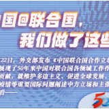 中国@联合国，我们做了这些事