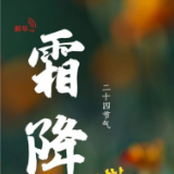 声“动”二十四节气丨霜降见霜，米谷满仓