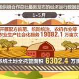前五个月农产品销售额达9918.5亿元 同比增长27.7%