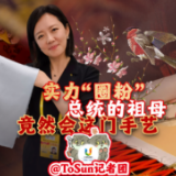 时政Vlog丨实力“圈粉” 总统的祖母竟然会这门手艺
