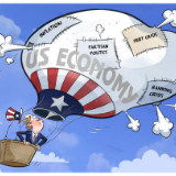 【C财经】红灯闪烁!美国银行又被“降级”,消费者信用“耗尽”,美国经济已陷入“滚动衰退”