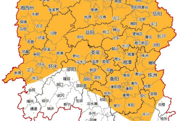 13个市州超37℃，湖南发布高温橙色预警