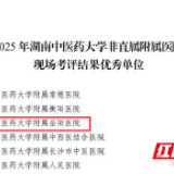 岳阳市中医医院获评“优秀”等级!