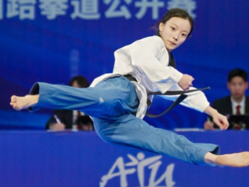 湘遇“跆”星⑤丨会跆拳道的“湘妹子”真美！