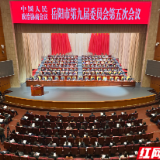岳阳市政协九届五次会议闭幕