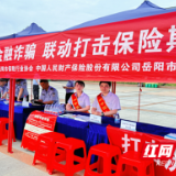岳阳人保财险：参与打击和防范经济犯罪宣传活动