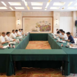 谢卫江与博雷顿董事长陈方明一行座谈