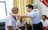 李挚到湘阴县开展“七一”走访慰问并为基层党支部讲党课